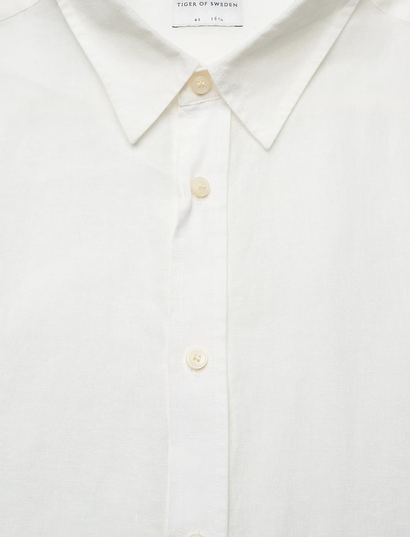 Tiger of Sweden - SPENSER SS - basic skjorter - offwhite - 2