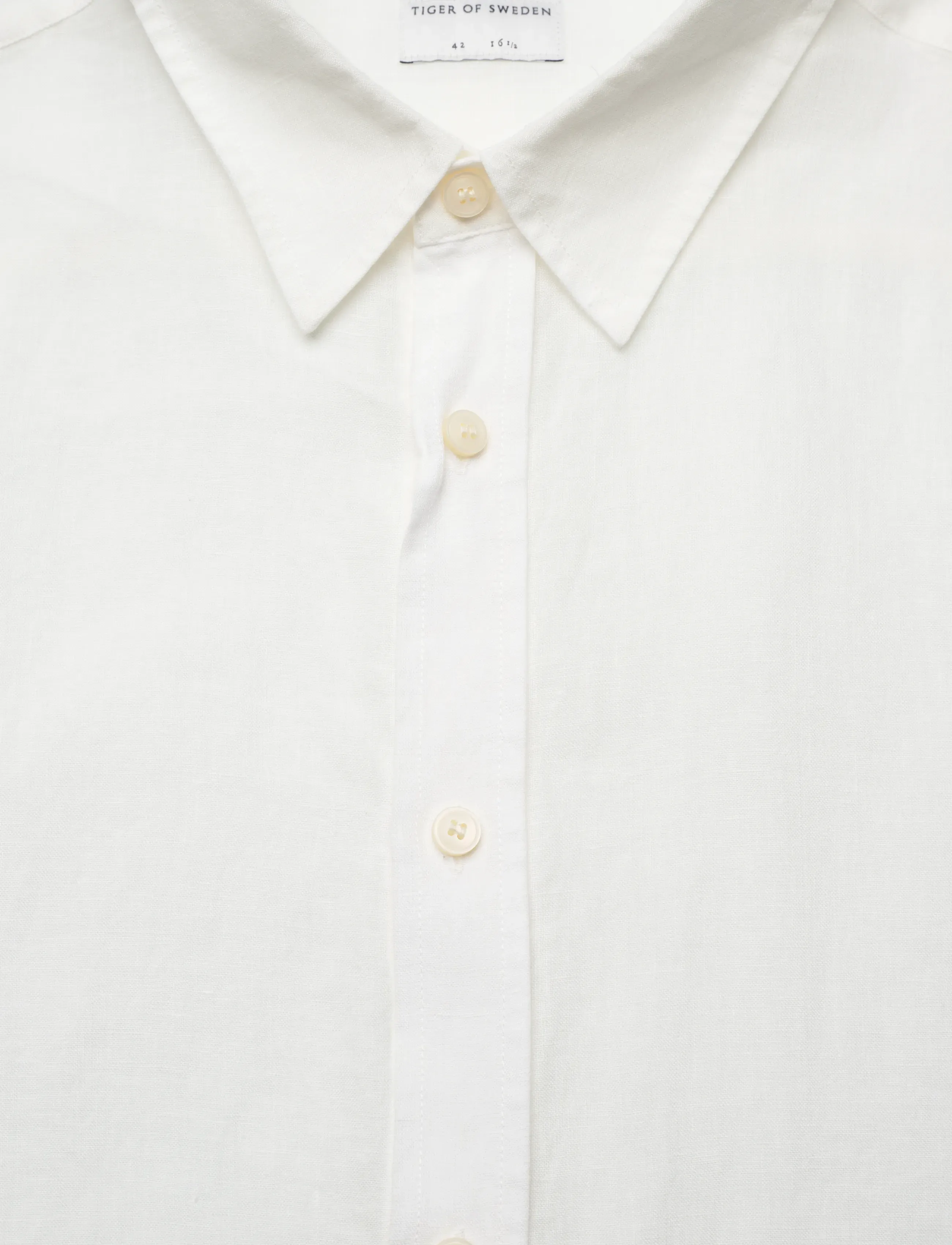 Tiger of Sweden - SPENSER SS - basic skjorter - offwhite - 5