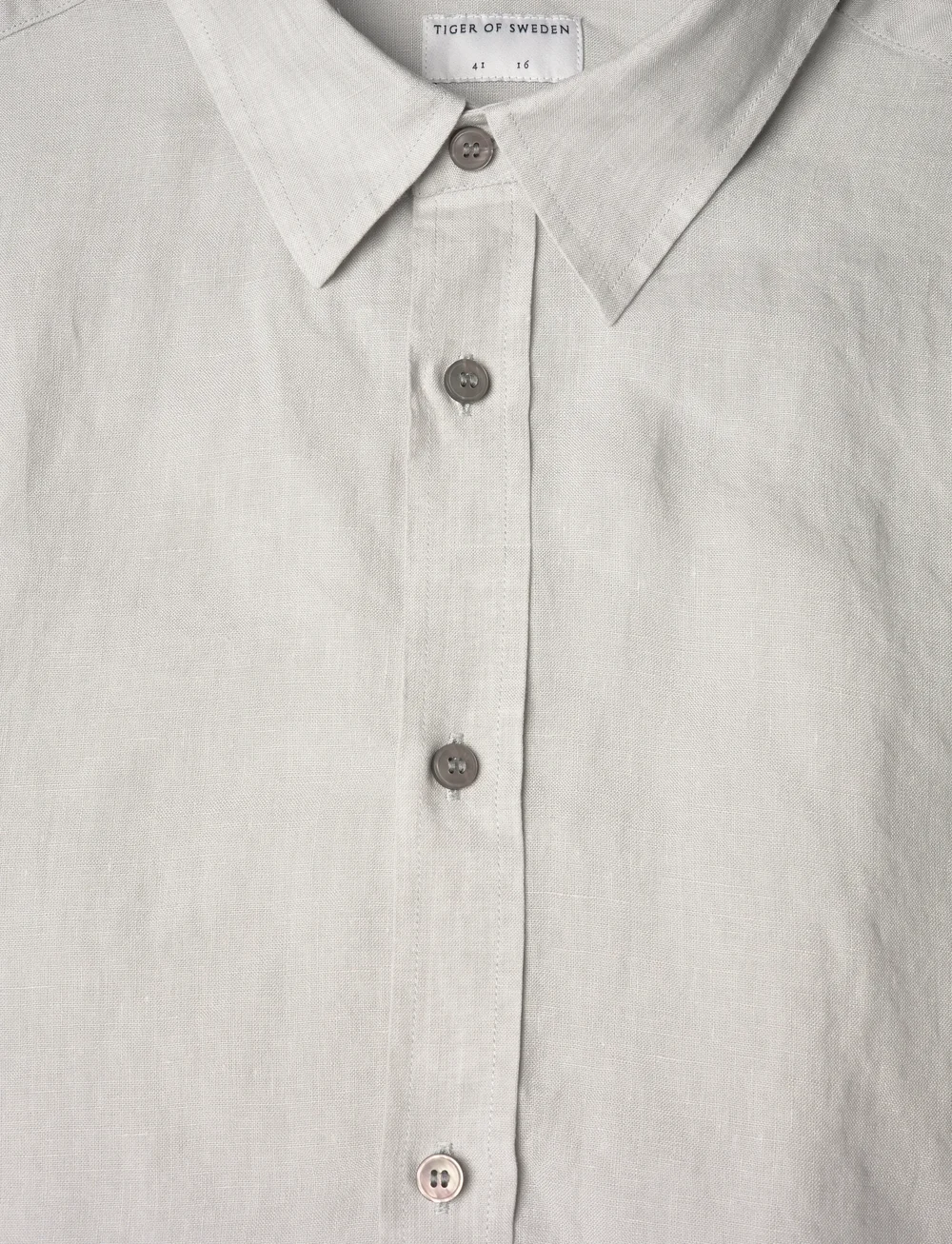 Tiger of Sweden - Spenser - leinenhemden - pale grey blue - 2