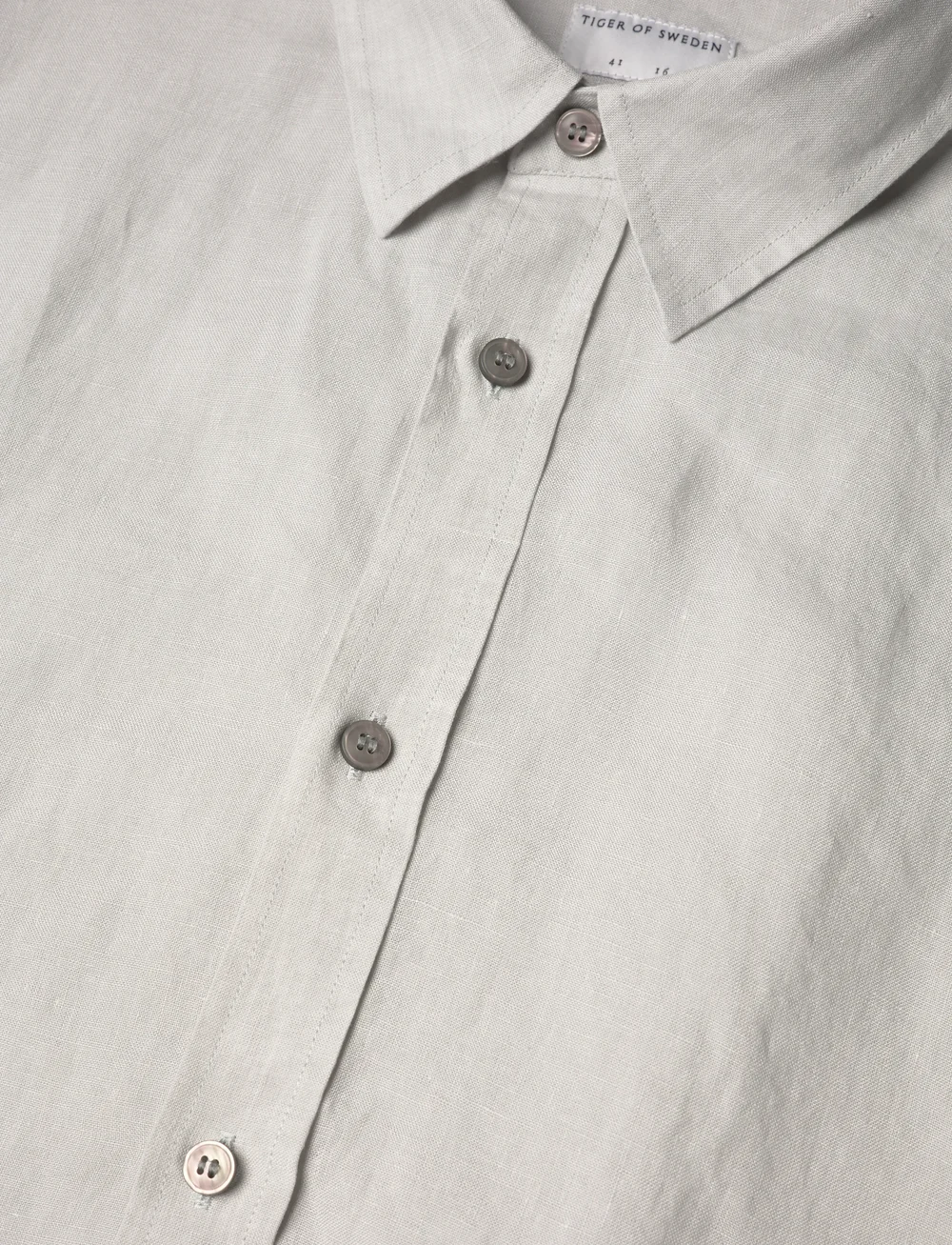 Tiger of Sweden - Spenser - leinenhemden - pale grey blue - 3
