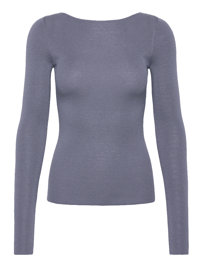 Tiger of Sweden - Kathrin - langermede topper - dull blue - 0