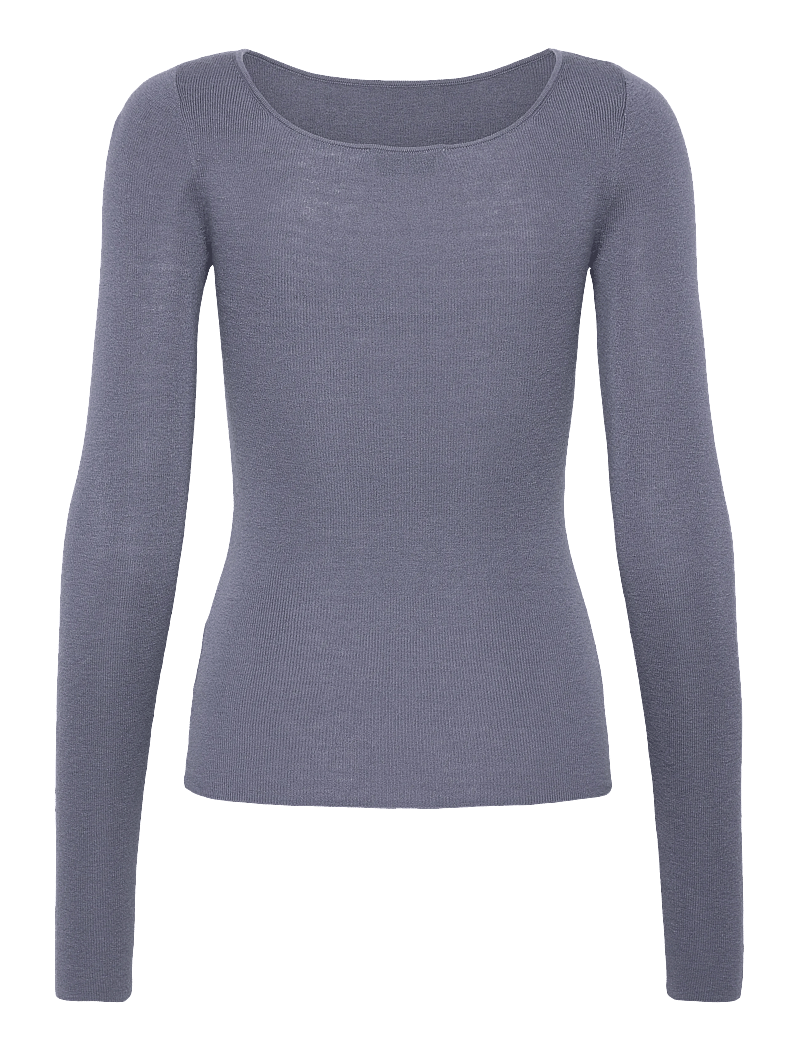 Tiger of Sweden - Kathrin - langermede topper - dull blue - 1