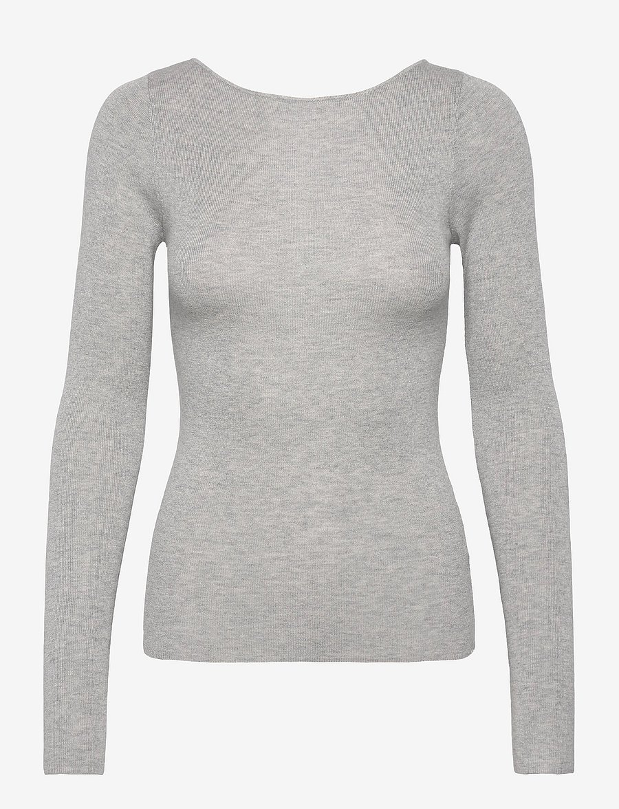 Tiger of Sweden - KATHRIN - langärmlige tops - light grey mela - 0