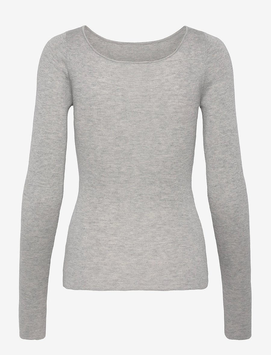 Tiger of Sweden - KATHRIN - langärmlige tops - light grey mela - 1