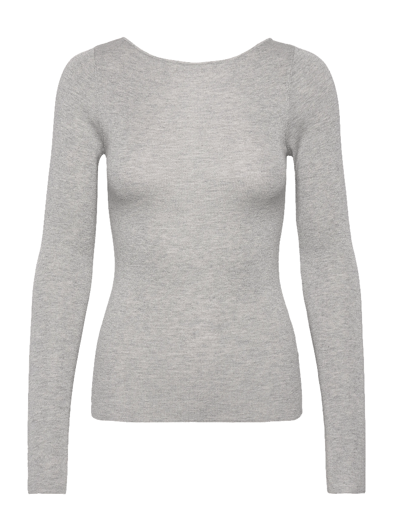 Tiger of Sweden - Kathrin - pikkade varrukatega alussärgid - light grey melange - 0