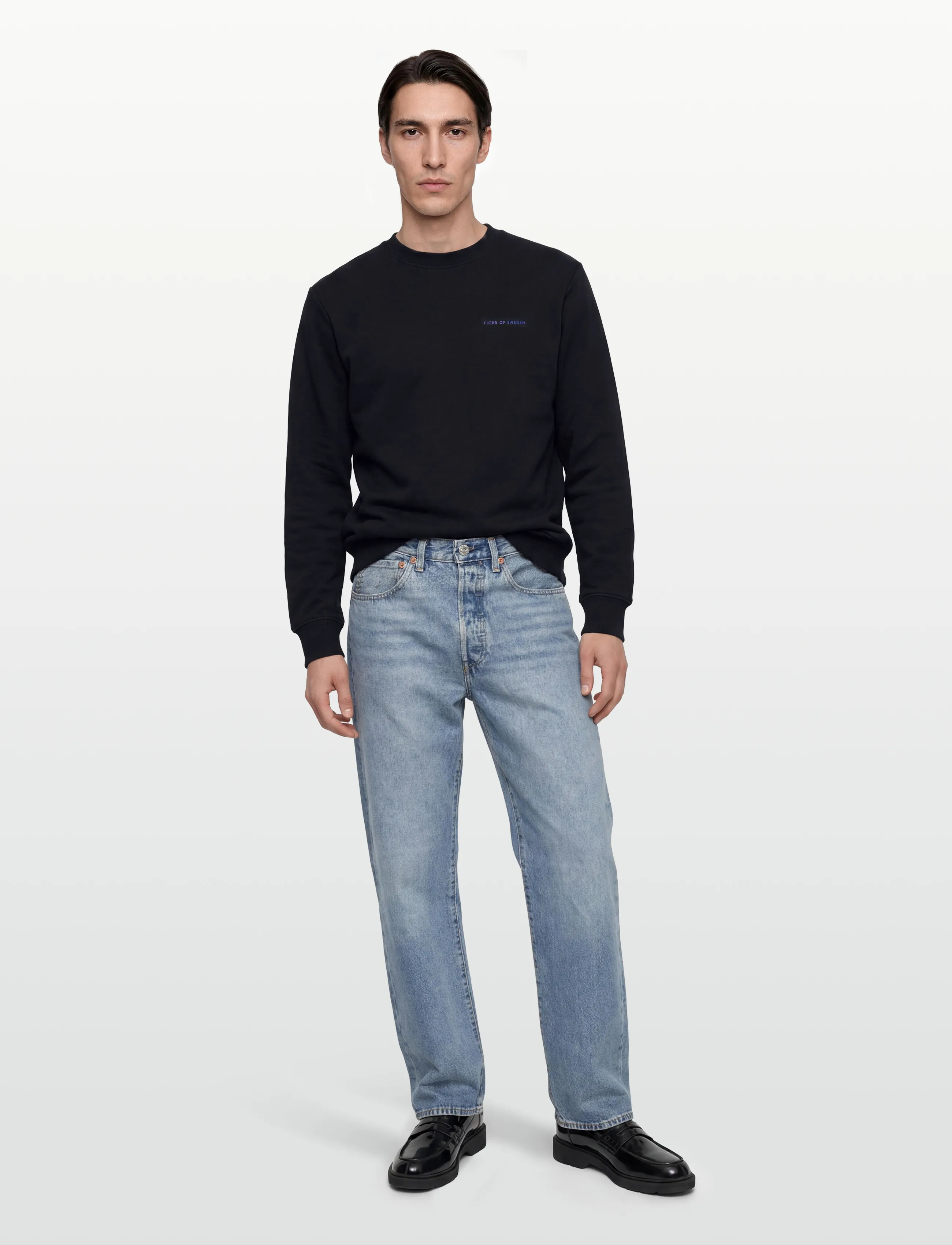 Tiger of Sweden EMERSON - Riided - LIGHT INK / black