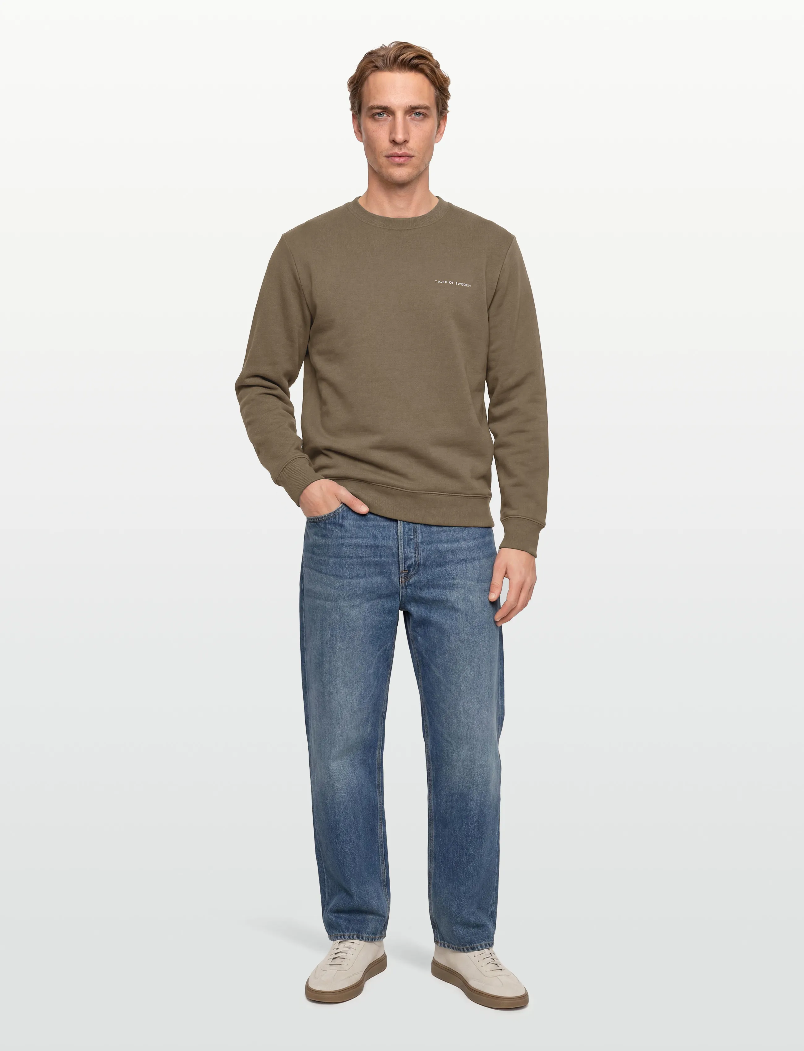 Tiger of Sweden EMERSON - Clothing - OCTOBER SAGE / khaki/green