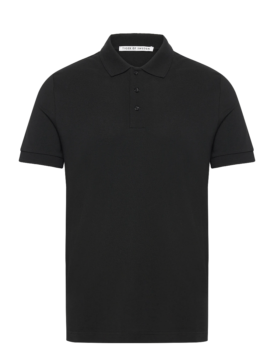 Tiger of Sweden - DARIOS - kortærmede poloer - black - 1