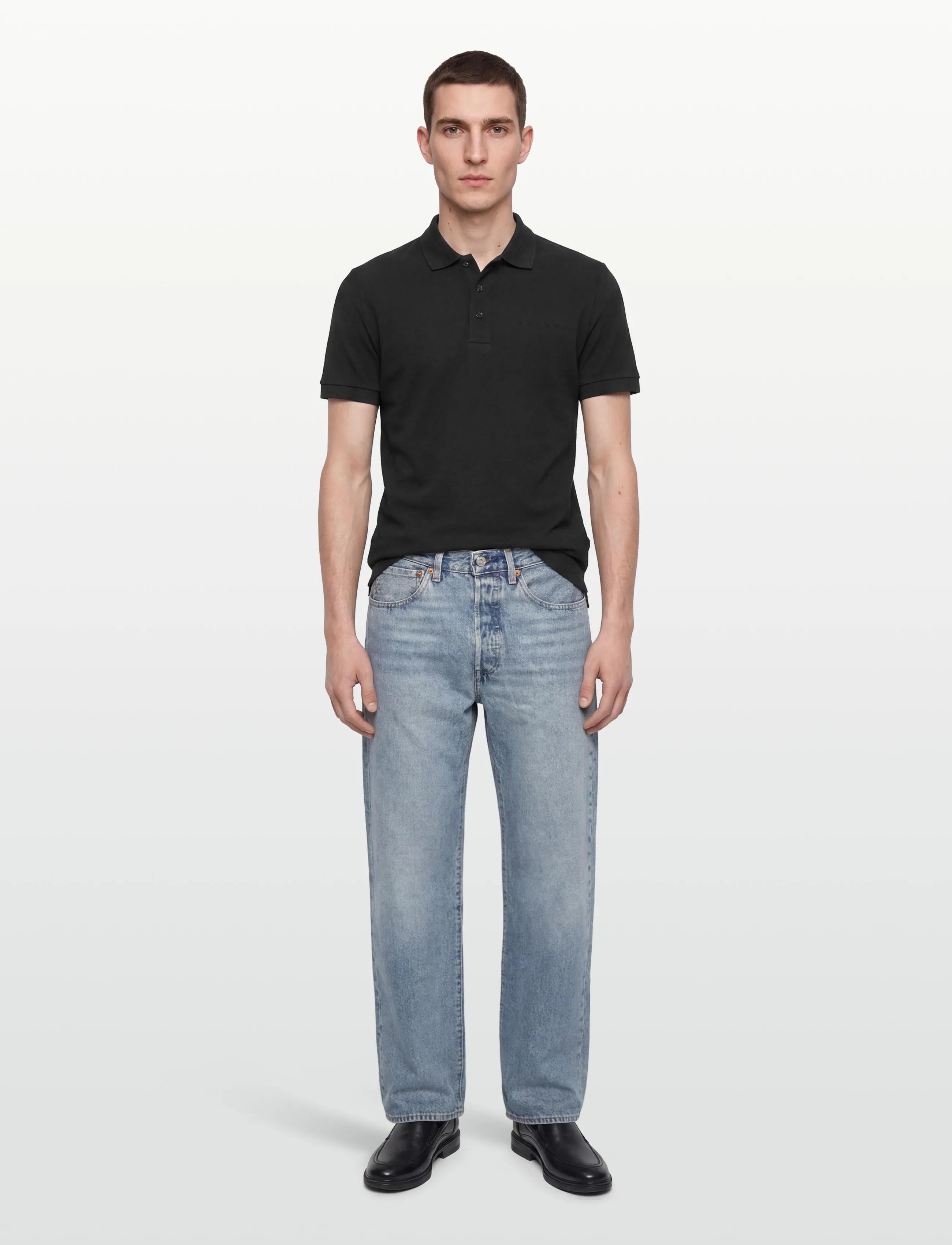 Tiger of Sweden Darios, Mænd, Polo Shirt, Sort, Str: M