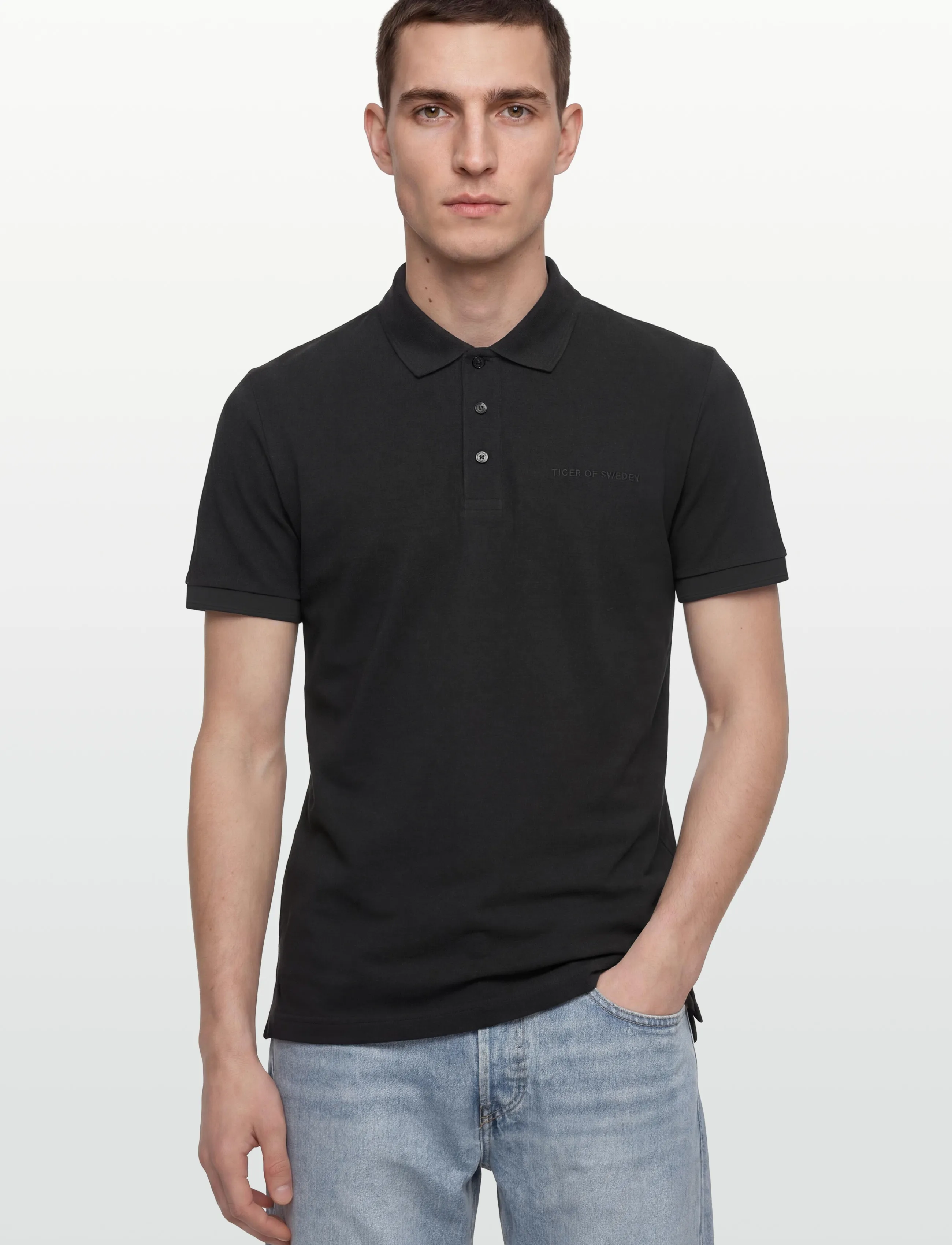 Tiger of Sweden - DARIOS - kortærmede poloer - black - 3