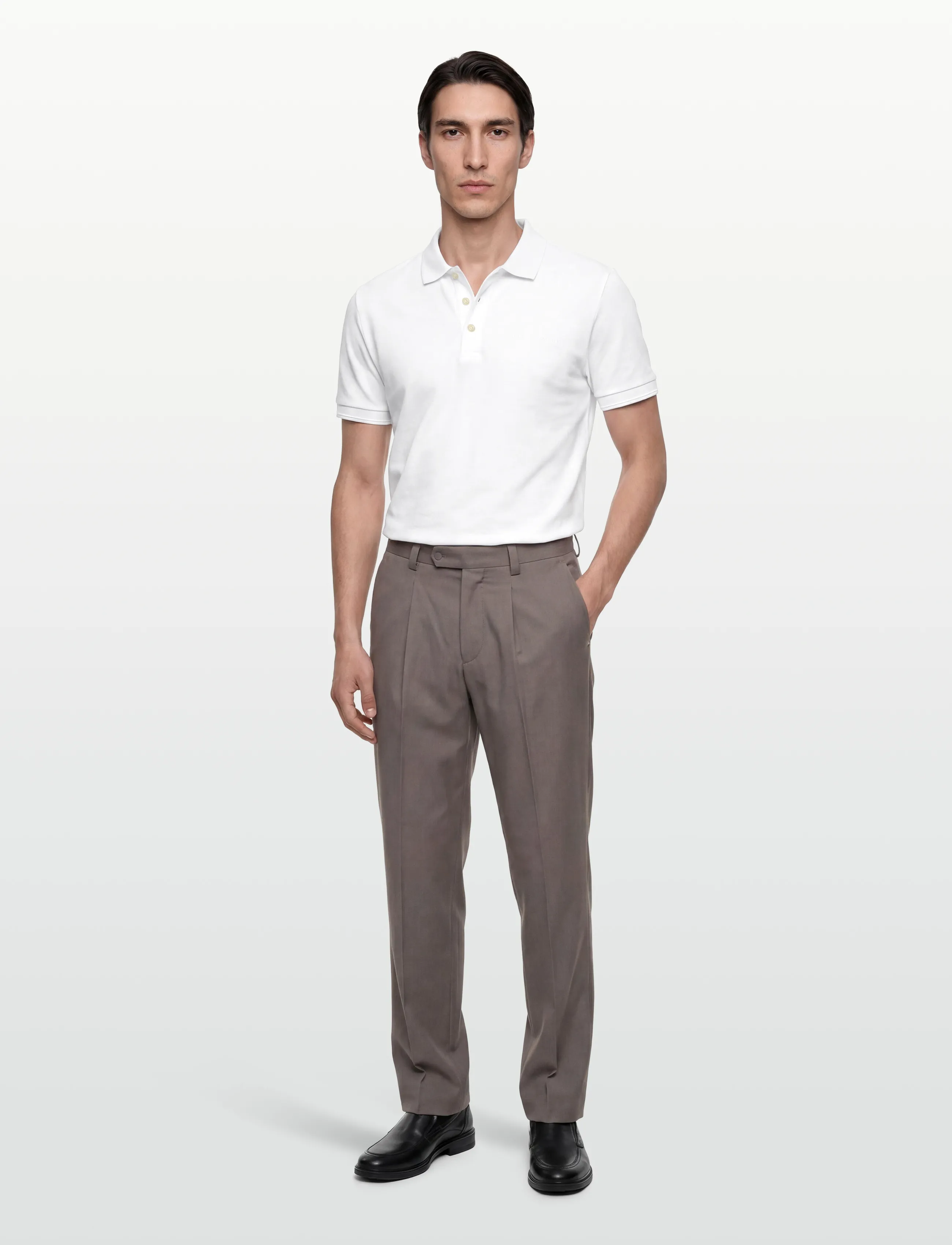 Tiger of Sweden Darios, XXL, White, Poloer > Kortærmede, Herre