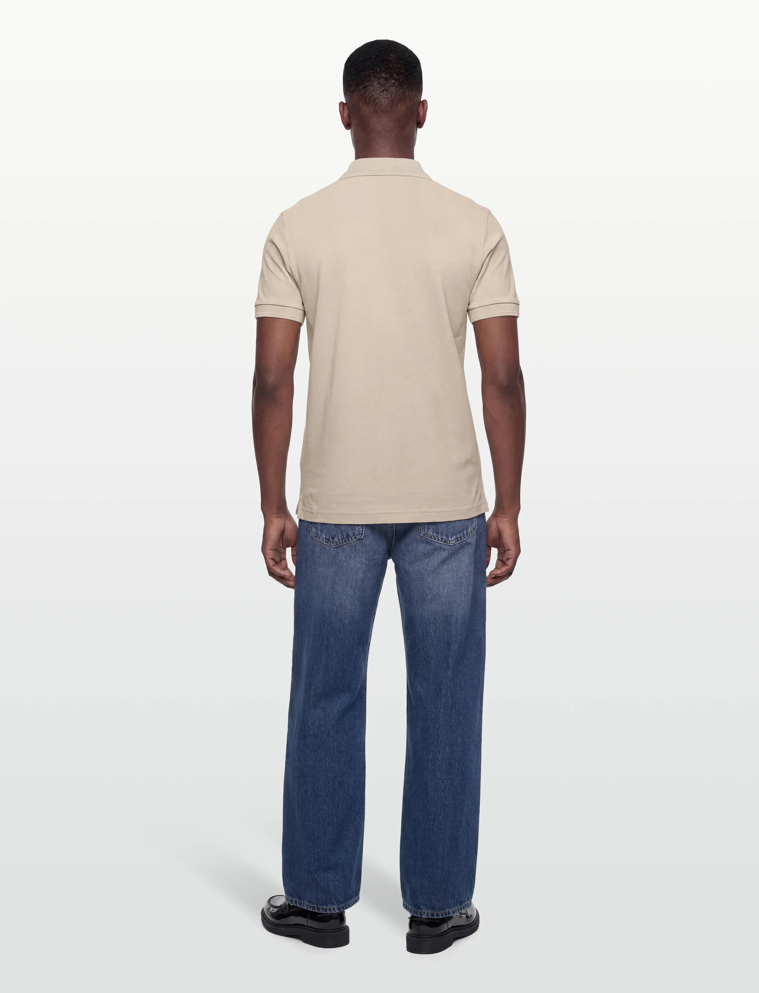Tiger of Sweden - DARIOS - lühikeste varrukatega polod - seline grey - 4