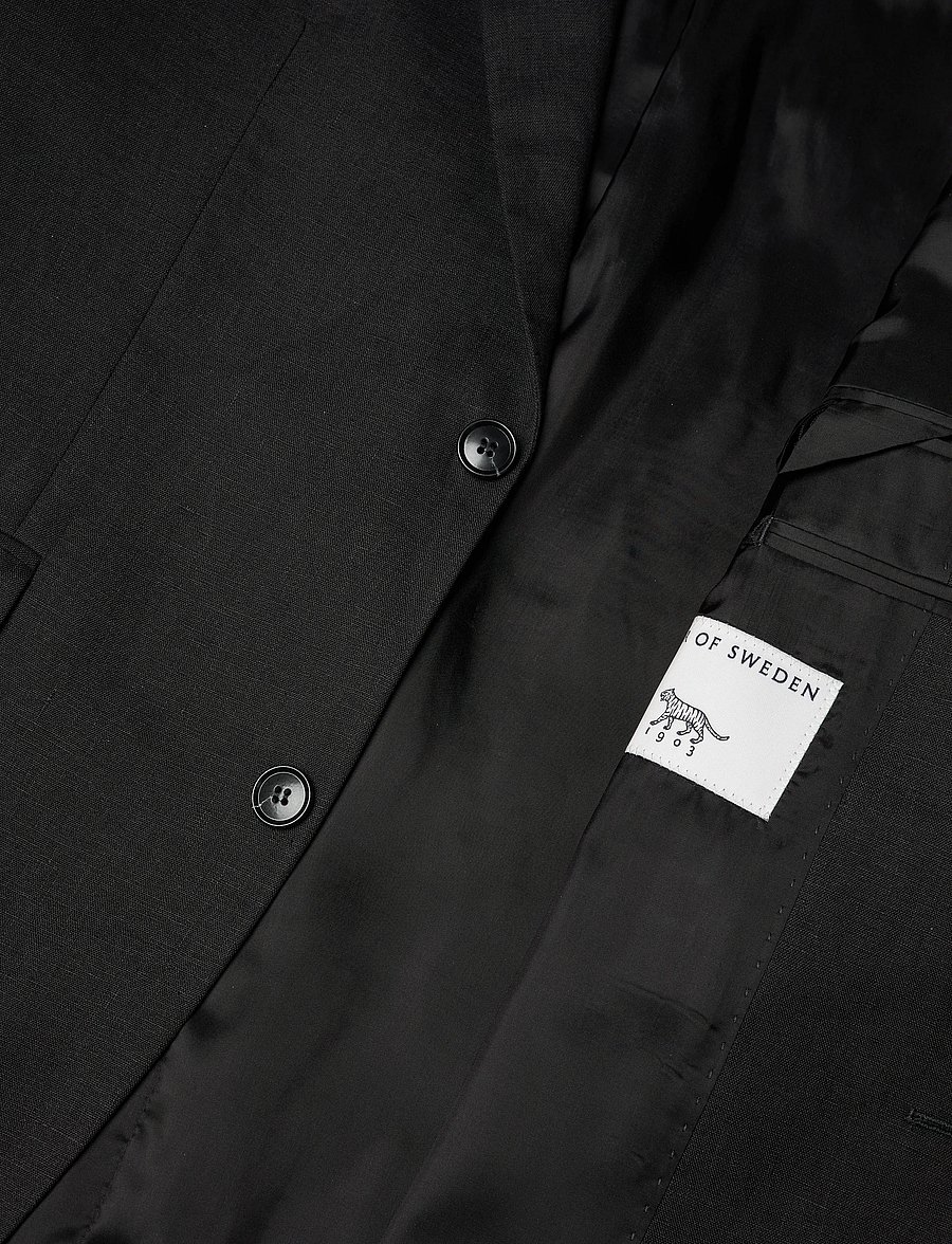 Tiger of Sweden - JUSTIN - vienaeiliai švarkai - black - 4