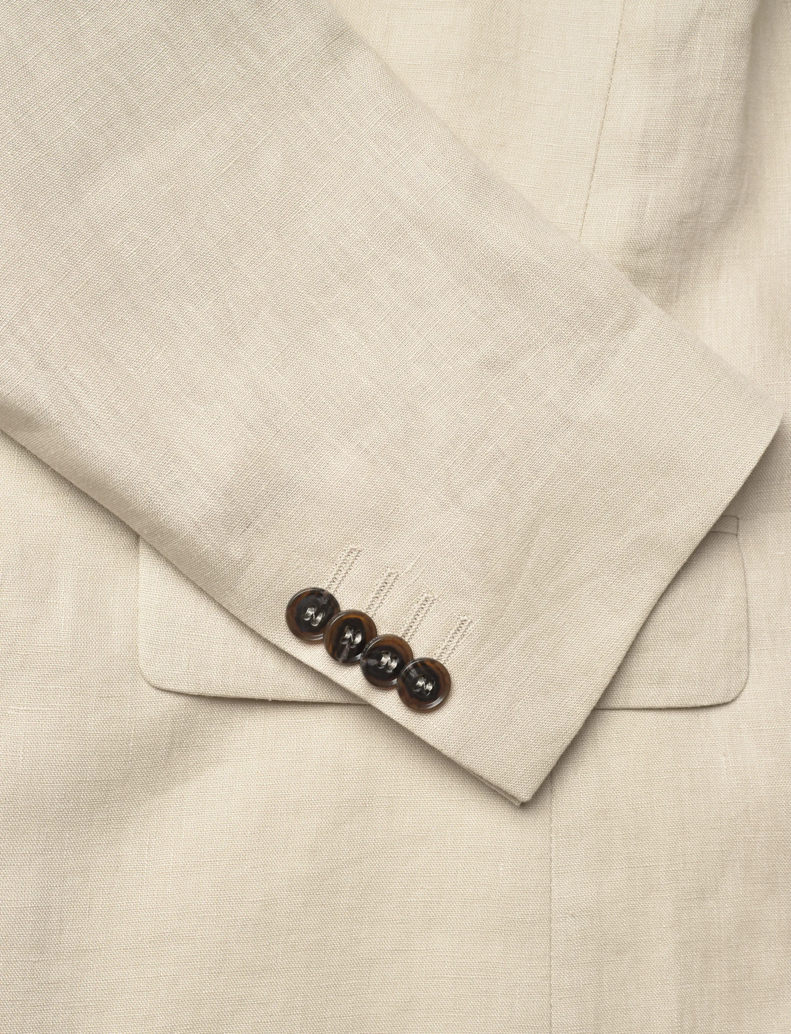 Tiger of Sweden - JUSTIN - blazers à boutonnage simple - cream sand - 3