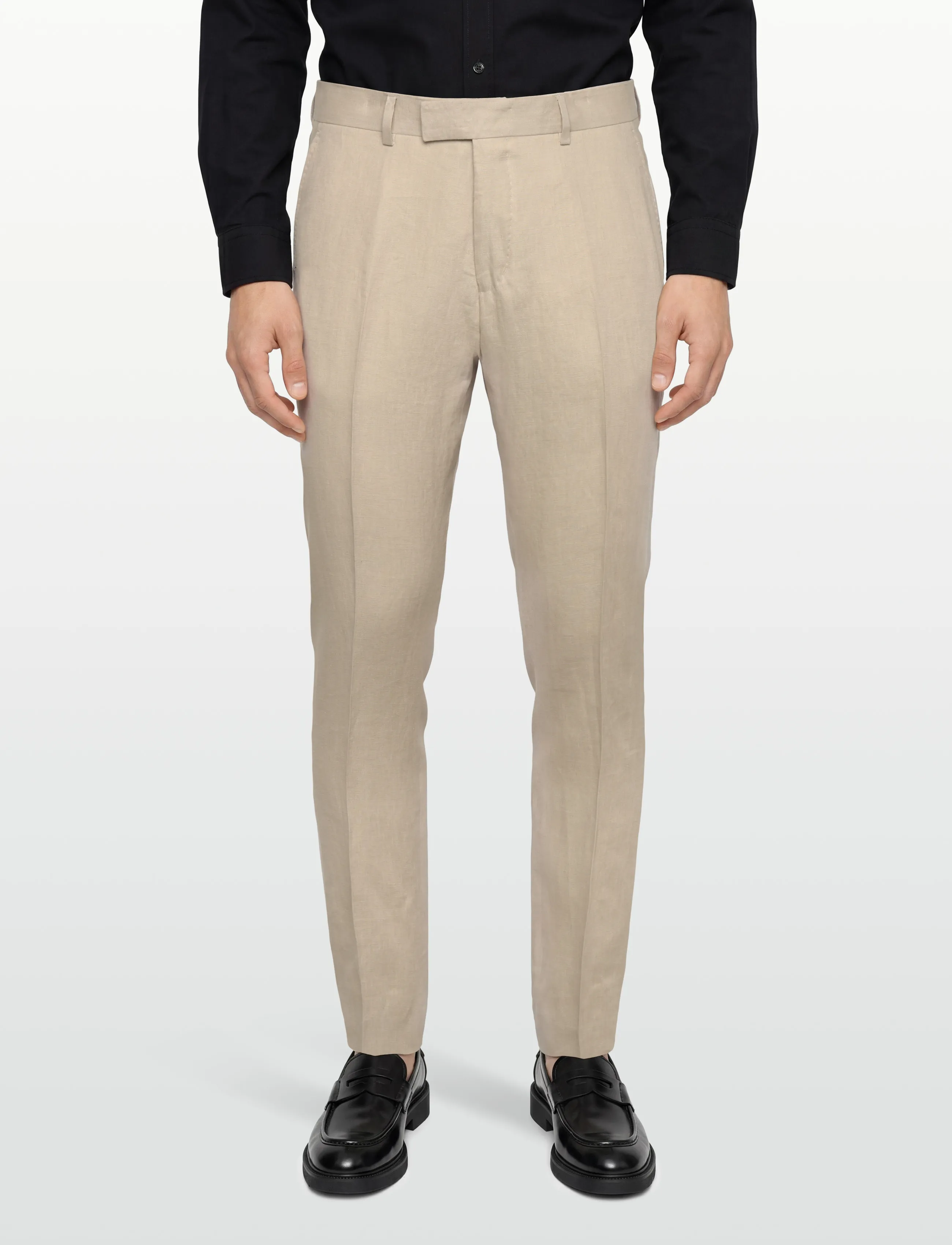 Tiger of Sweden - TENUTA - linne kostymbyxor - cream sand - 3