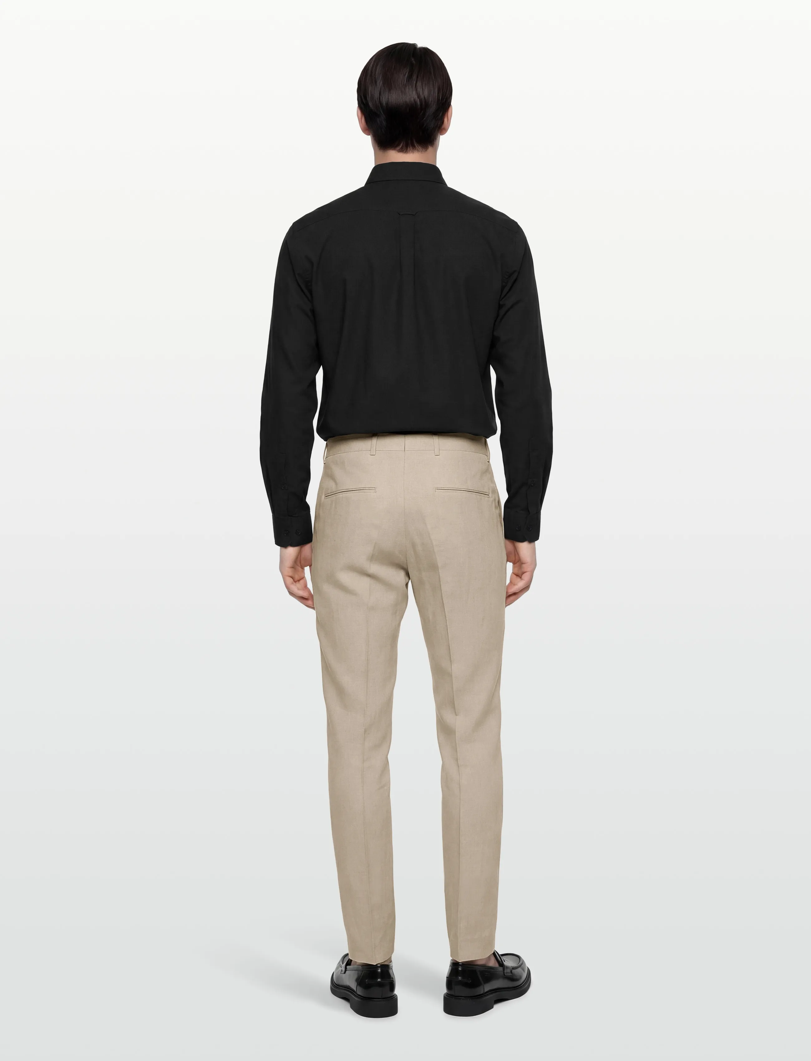 Tiger of Sweden - TENUTA - linne kostymbyxor - cream sand - 4