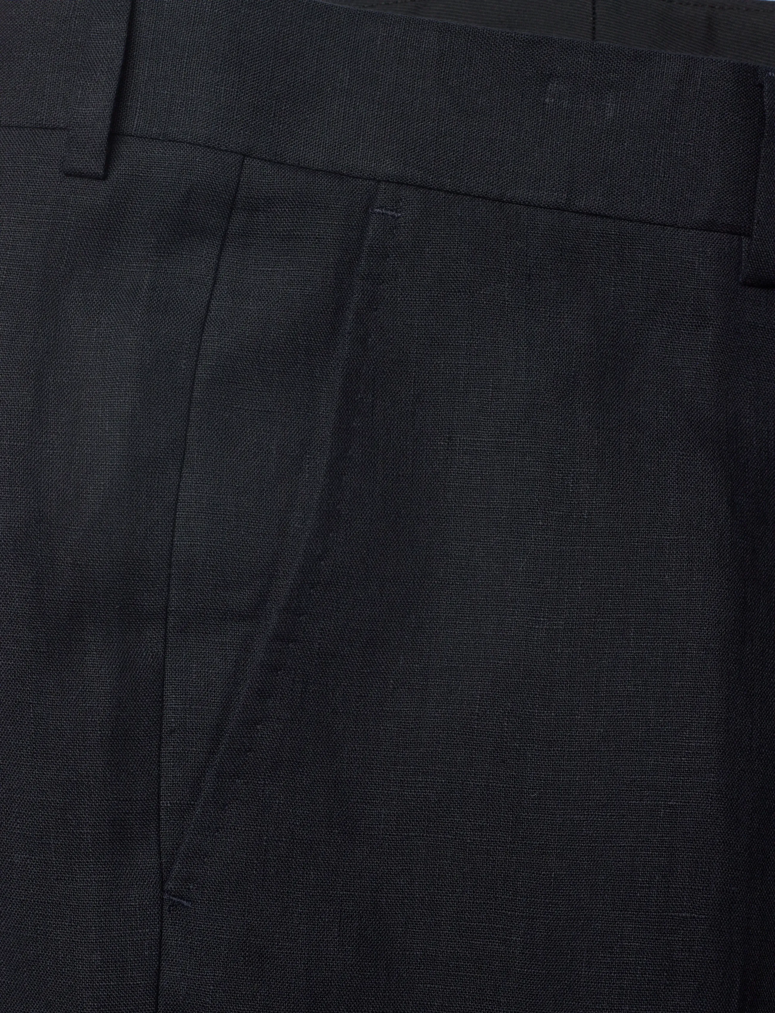 Tiger of Sweden - TENUTA - linased ülikonnapüksid - midnight blue - 2