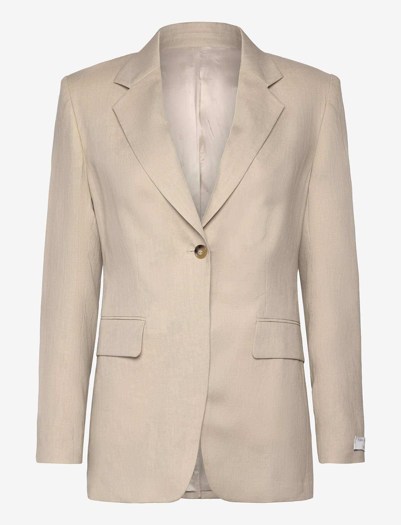 Tiger of Sweden - Narina - Ühes joones nööpidega bleiserid - cream sand - 0