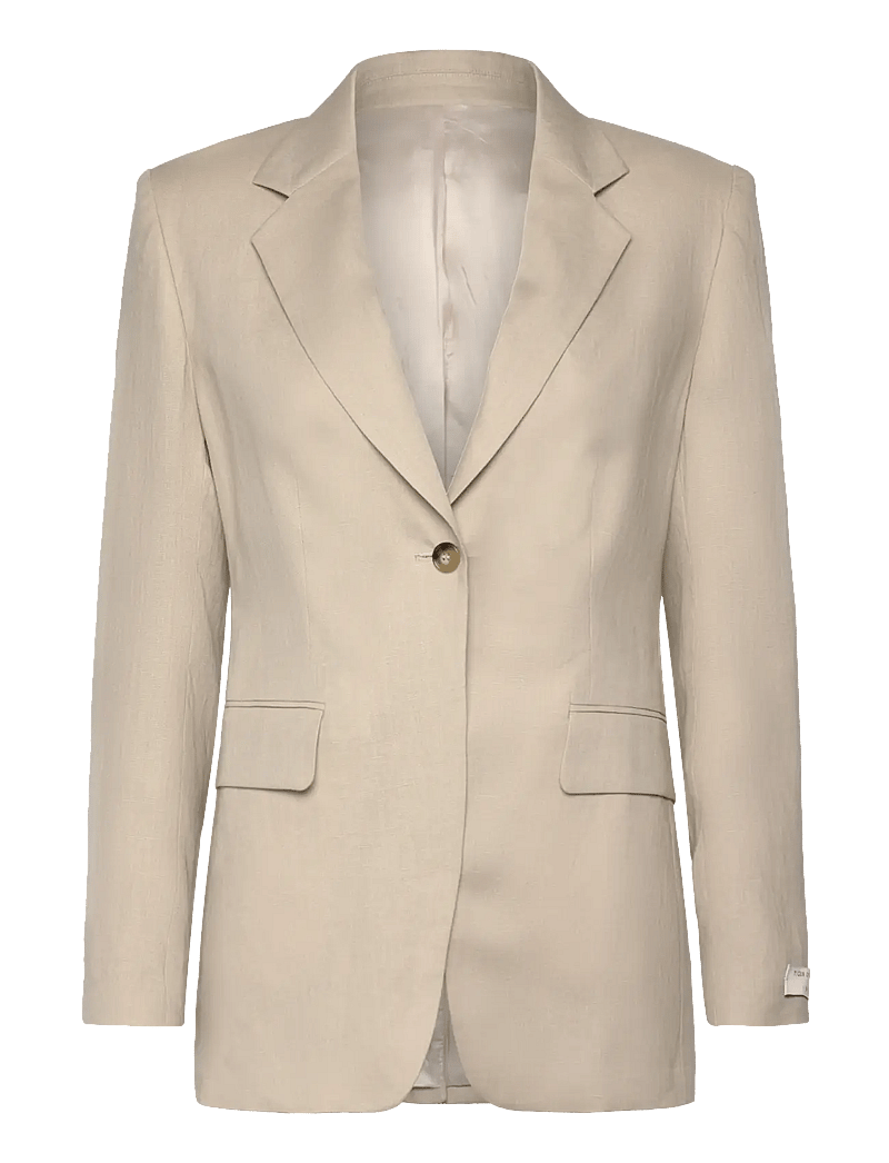 Tiger of Sweden - Narina - Ühes joones nööpidega bleiserid - cream sand - 0