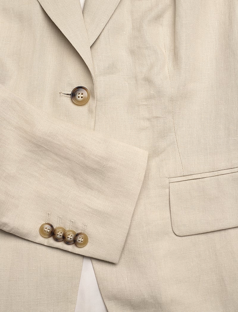 Tiger of Sweden - Narina - Ühes joones nööpidega bleiserid - cream sand - 3