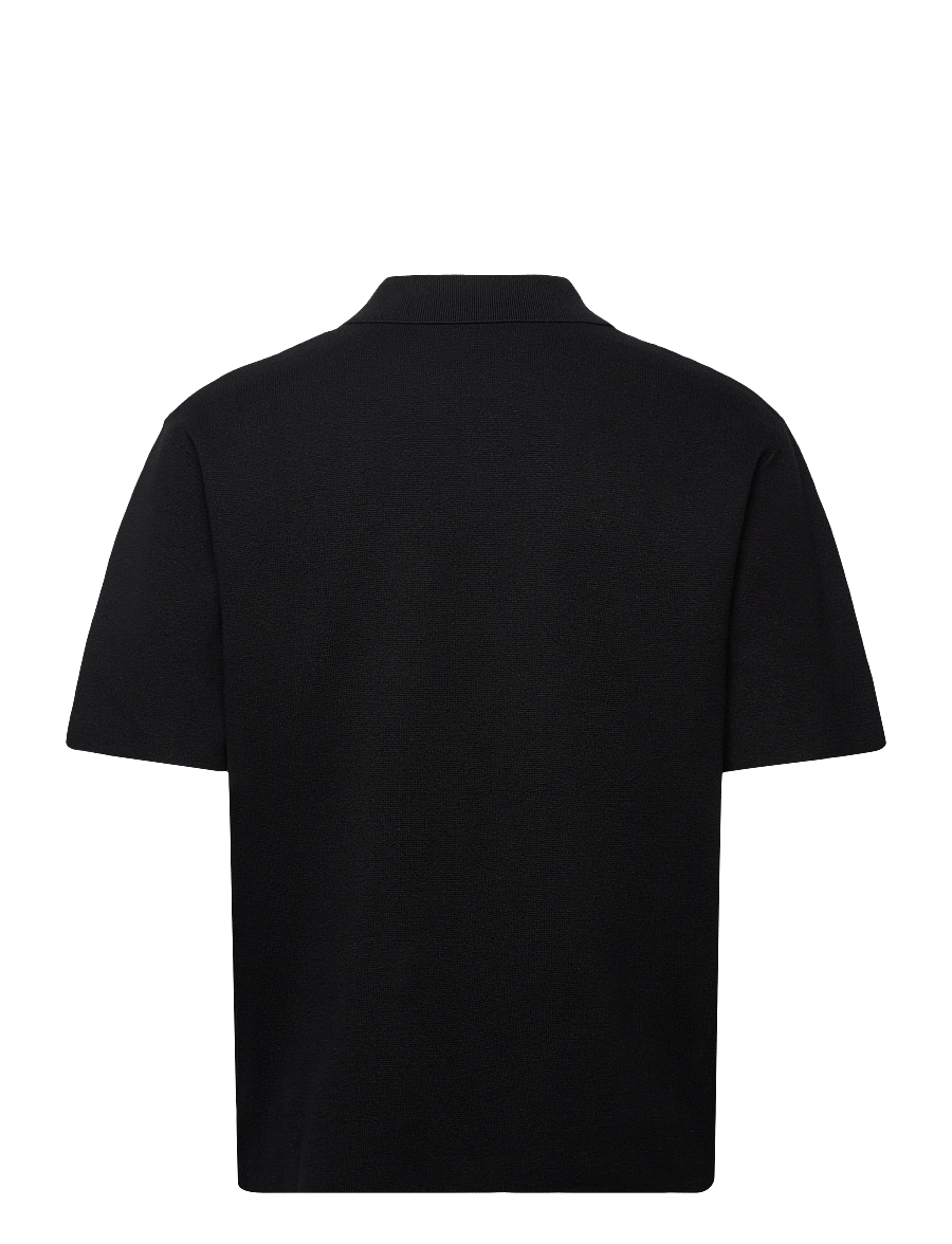 Tiger of Sweden - MAELON - gestrickte polohemden - black - 1