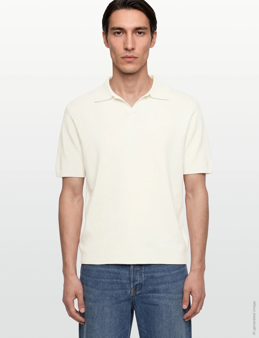 Tiger of Sweden - MAELON - gestrickte polohemden - pure white - 3