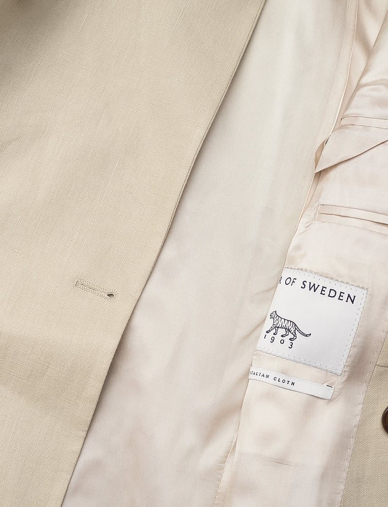 Tiger of Sweden - JOACHIM - dobbeltradede blazere - cream sand - 4