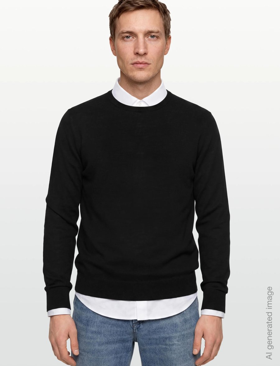 Tiger of Sweden - CONNOR RWS - rundhalsad - black - 3