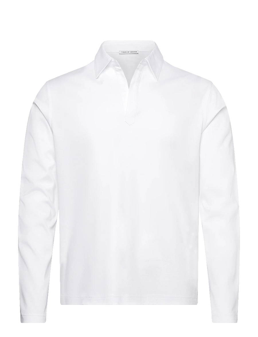 Tiger of Sweden - TRUANE - długi rękaw - pure white - 1