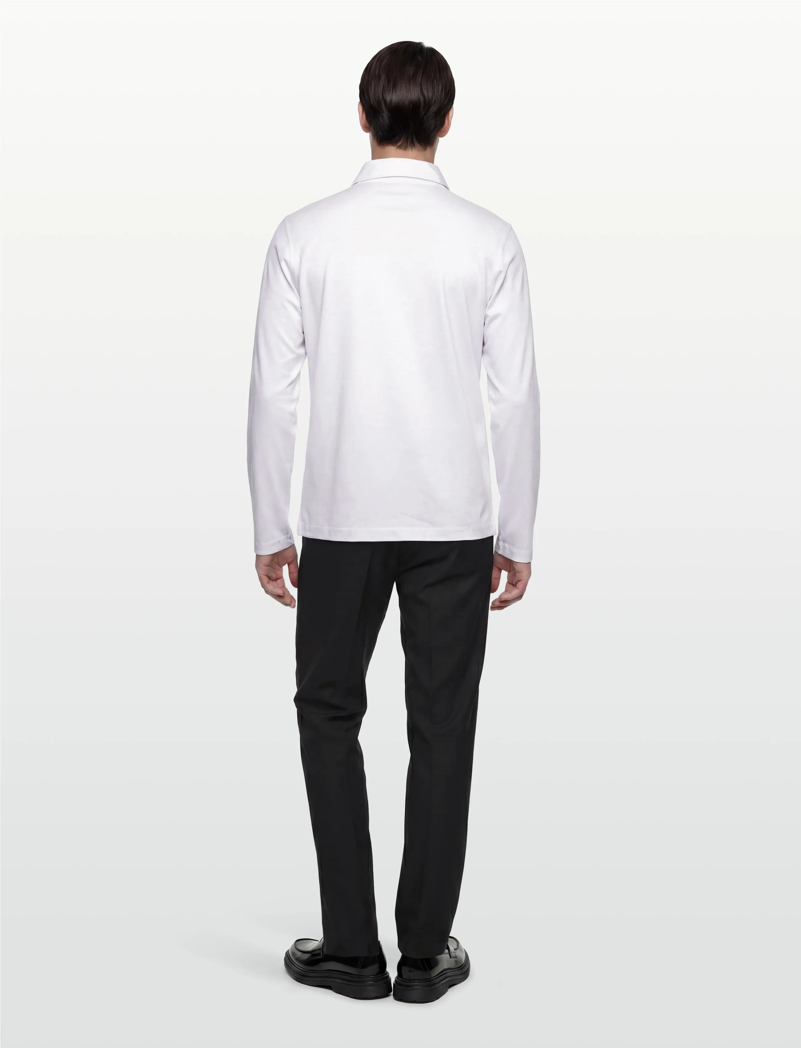 Tiger of Sweden - TRUANE - langærmede poloer - pure white - 4
