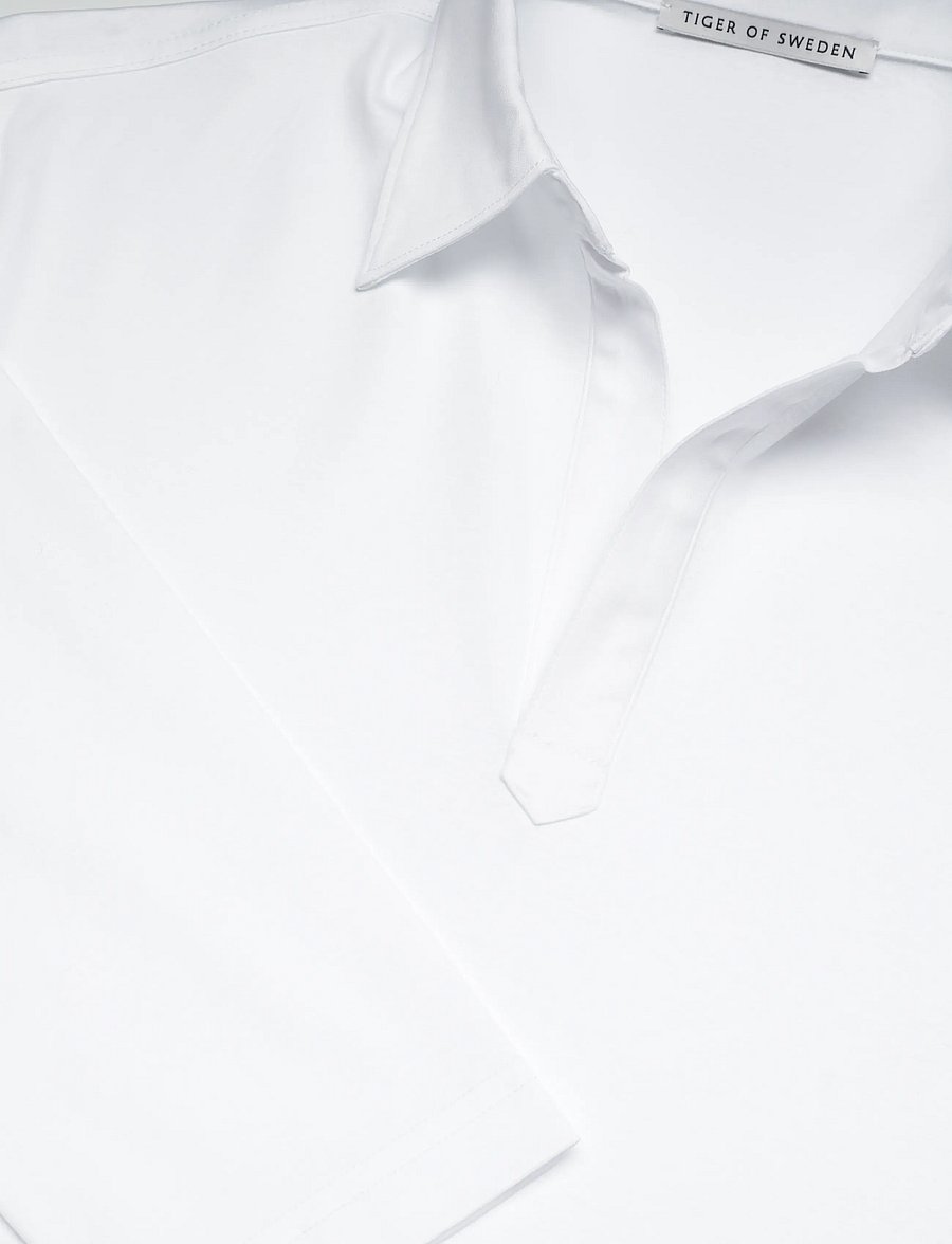 Tiger of Sweden - TRUANE - długi rękaw - pure white - 5
