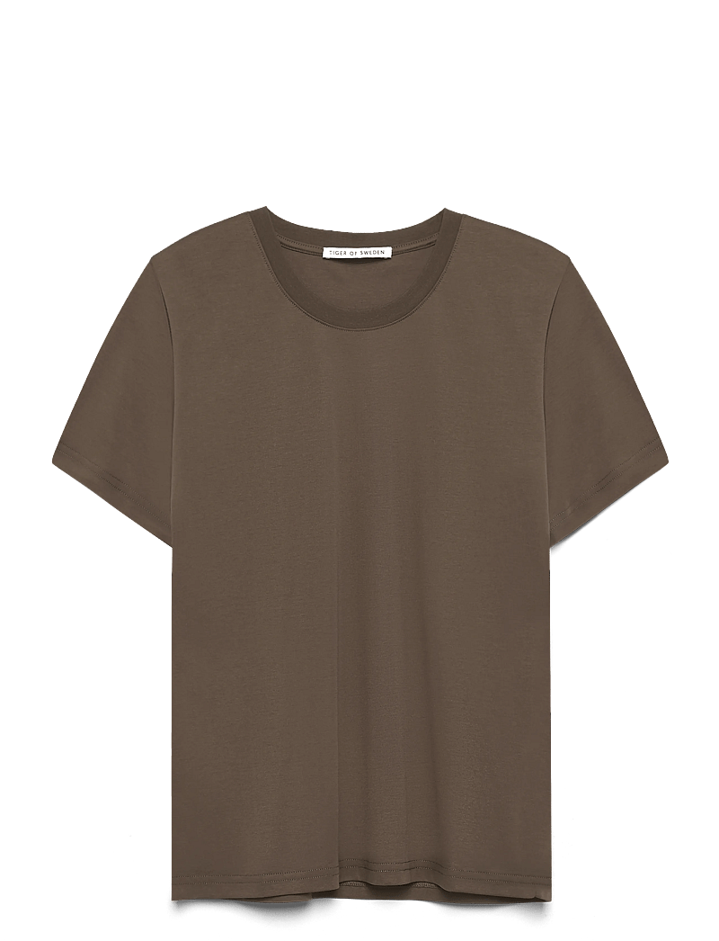 Tiger of Sweden - SIRU - t-shirts - mud - 1