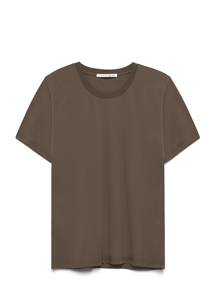 Tiger of Sweden - SIRU - t-shirts - mud - 2