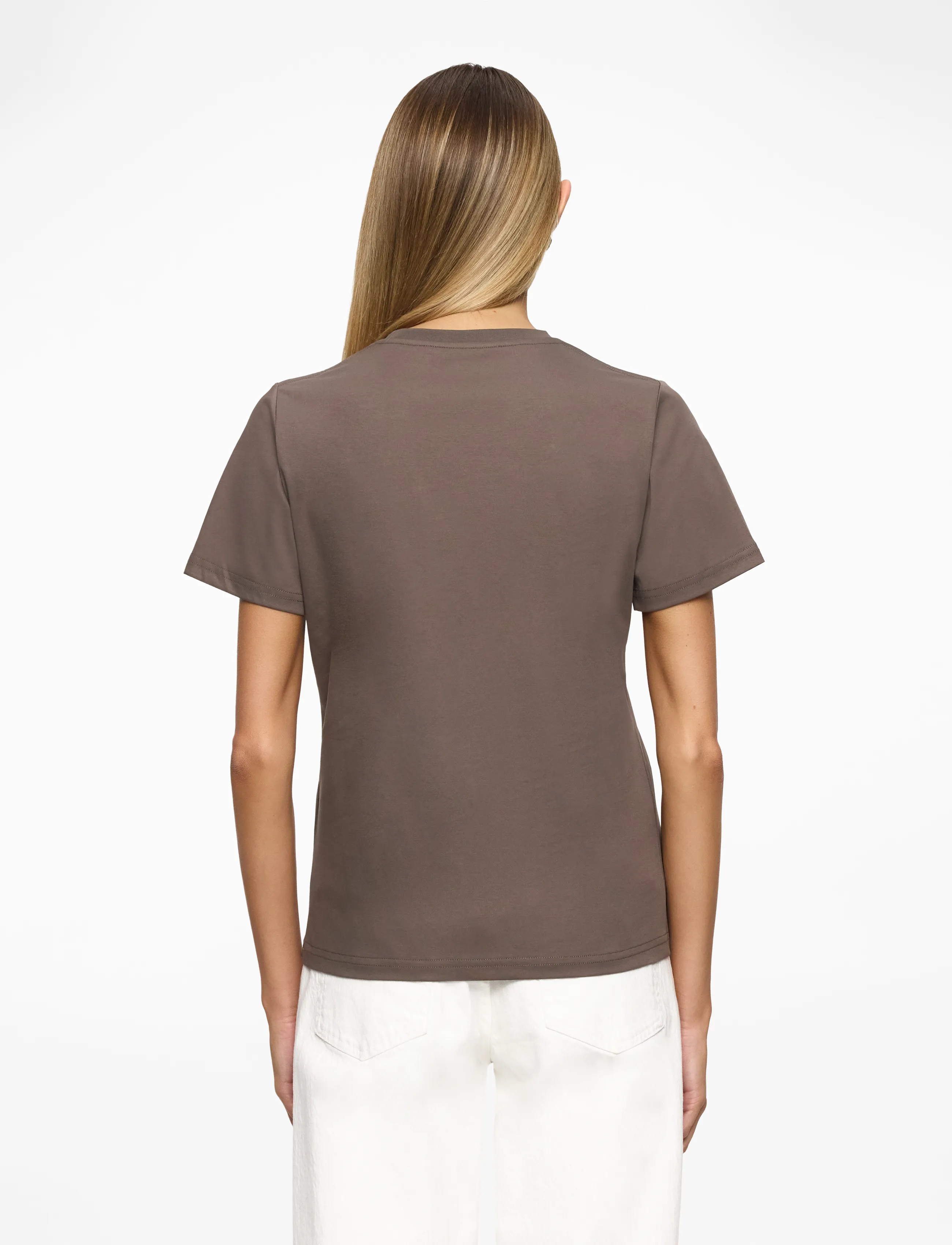 Tiger of Sweden - SIRU - t-shirts - mud - 4