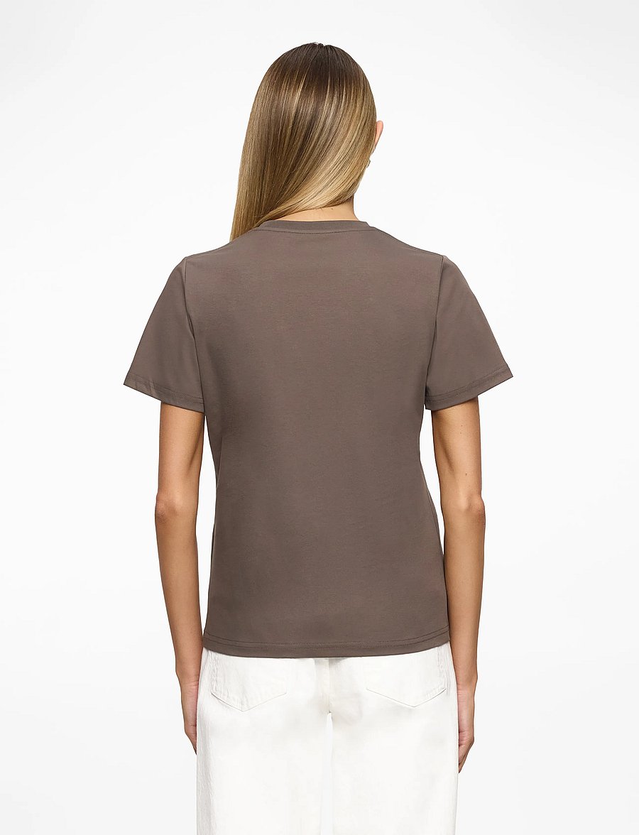 Tiger of Sweden - SIRU - t-shirts - mud - 5