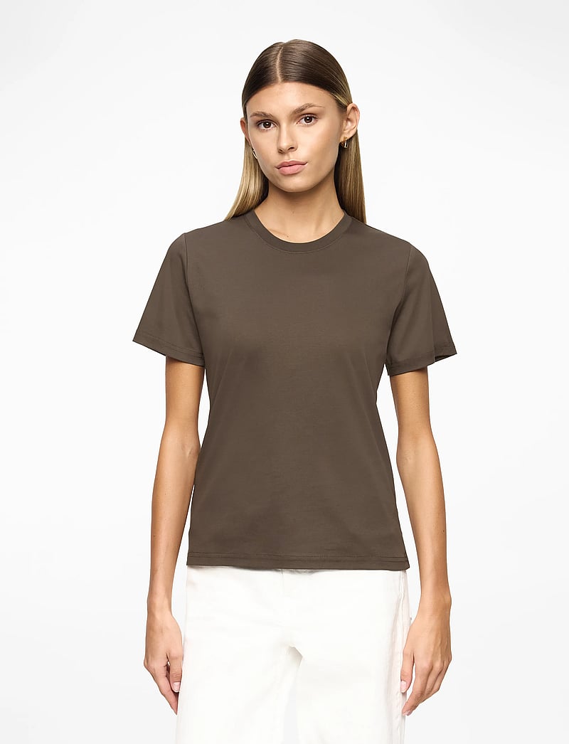 Tiger of Sweden - SIRU - t-shirts - mud - 0