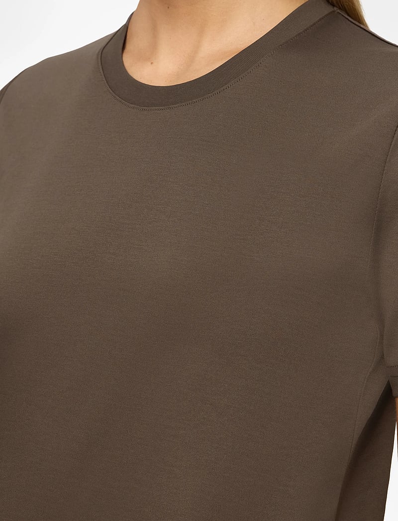 Tiger of Sweden - SIRU - t-shirts - mud - 5