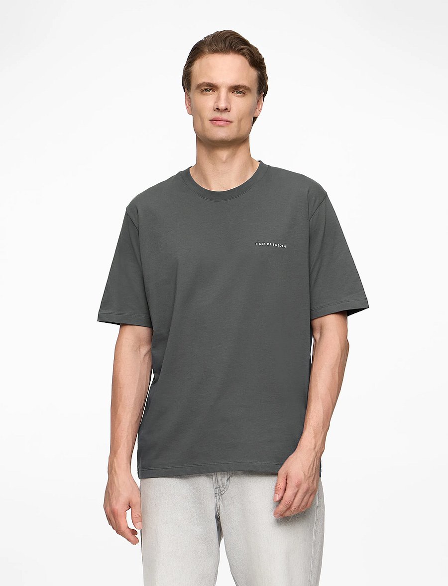 Tiger of Sweden - PRO - lühikeste varrukatega t-särgid - shadow grey - 0