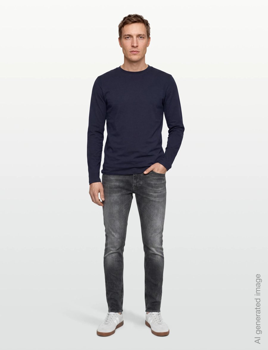 Tiger of Sweden - EVOLVE - liibuvad teksad - black - 0