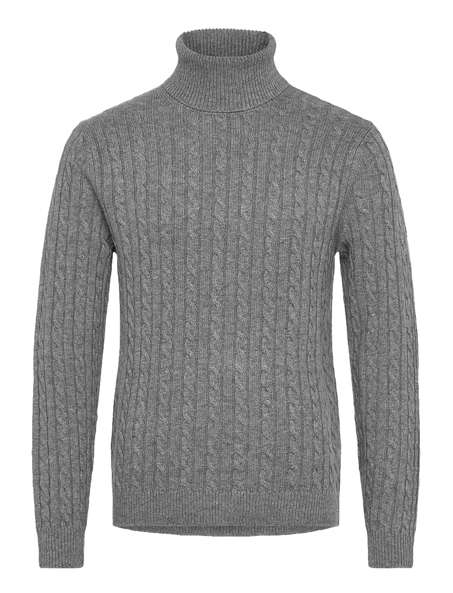 Tiger of Sweden - Wilde - rullekraver - light grey melange - 0