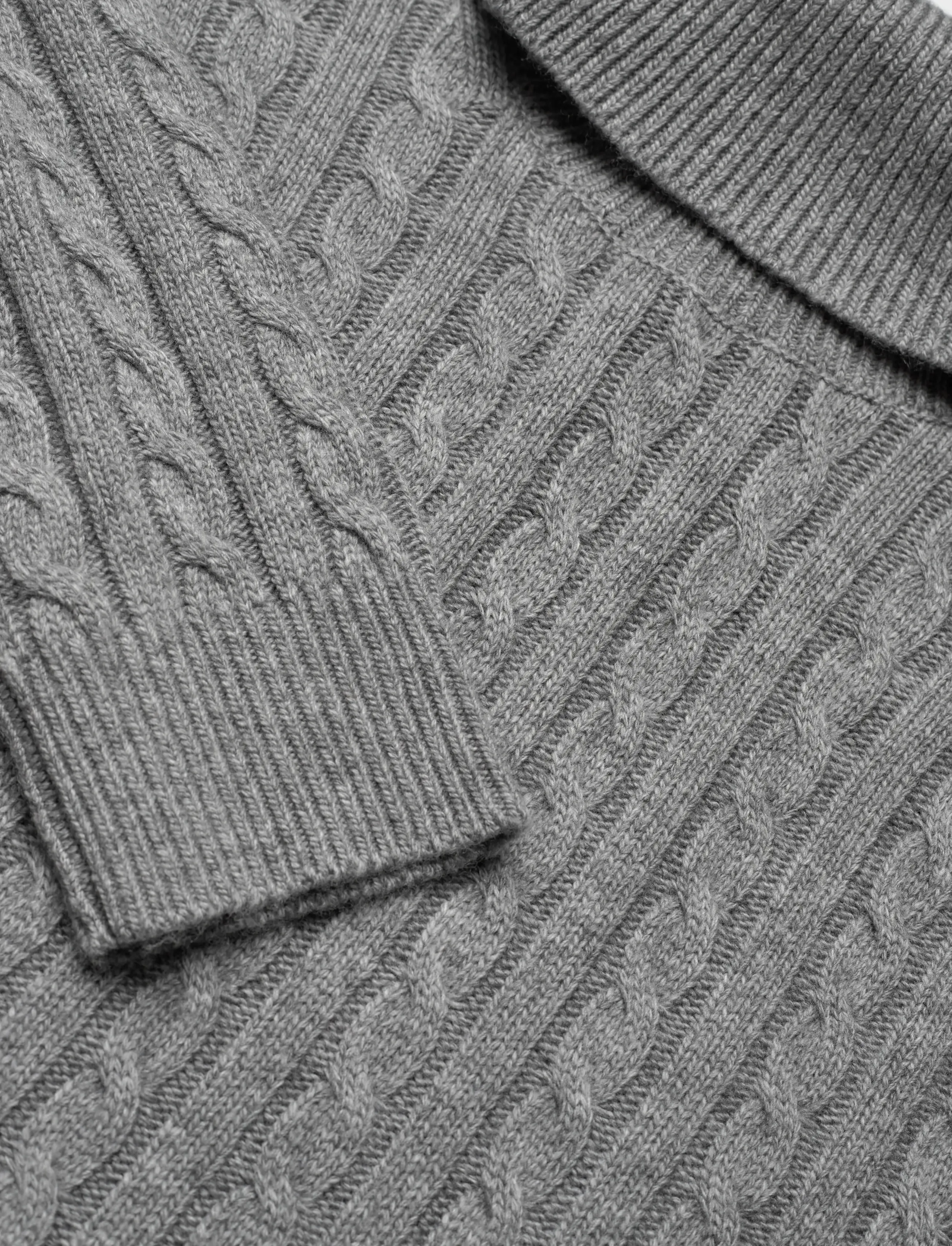 Tiger of Sweden - Wilde - rullekraver - light grey melange - 2