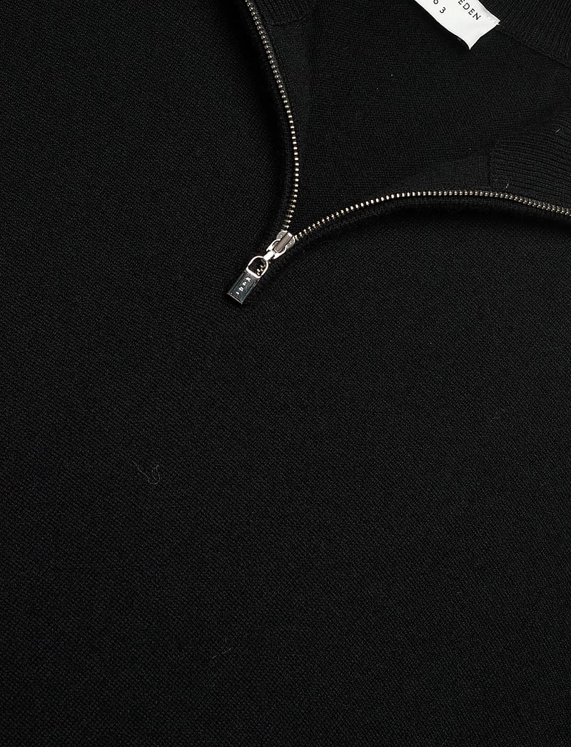 Tiger of Sweden - Travis RWS - halfzip strik - black - 2