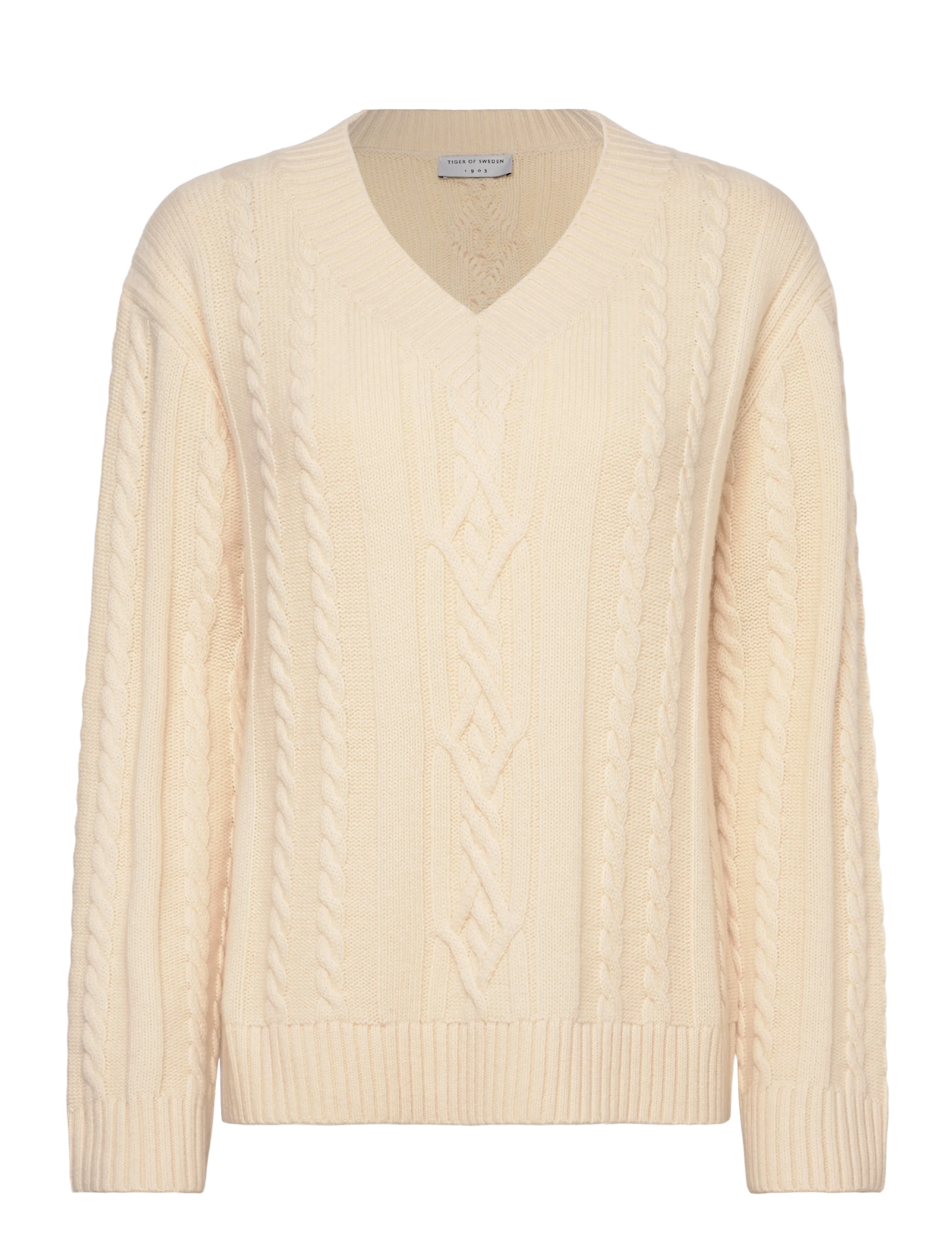 TIGER OF SWEDEN Seren Cream - L - Damen