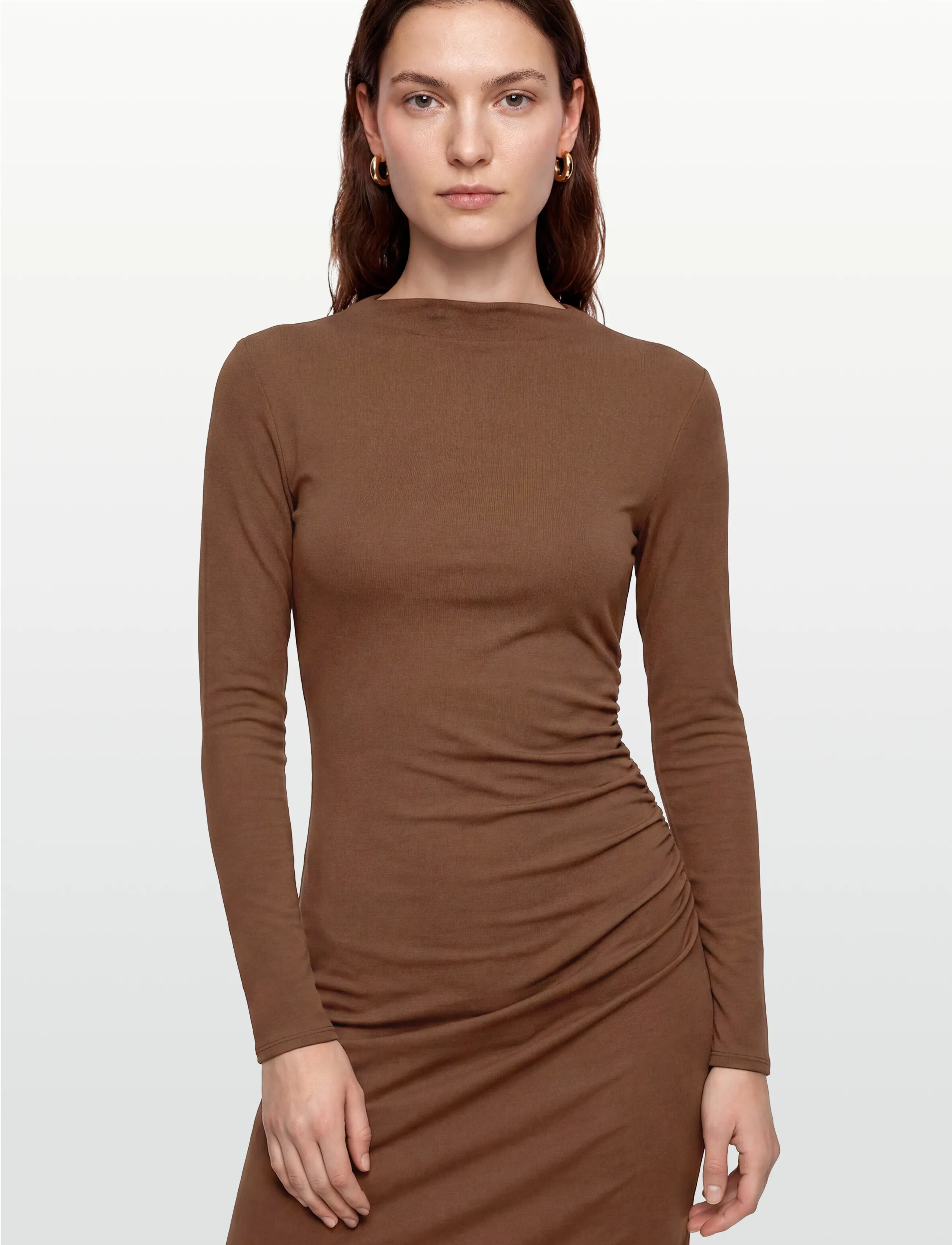 Tiger of Sweden - ALIZ LS - party dresses - bovini brown - 3