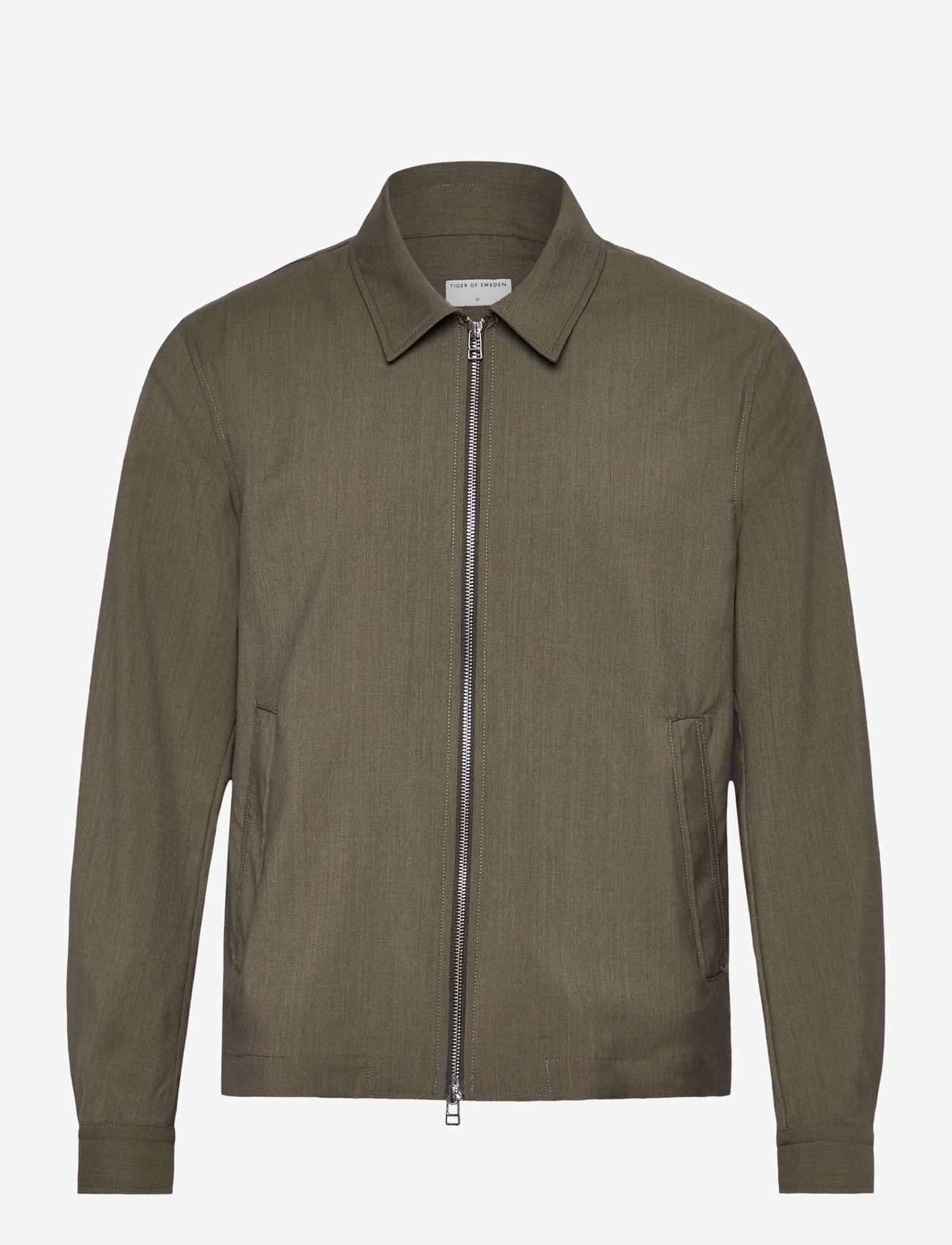 Tiger of Sweden - BARNABY ZIP - vindjakker - dusty green - 0