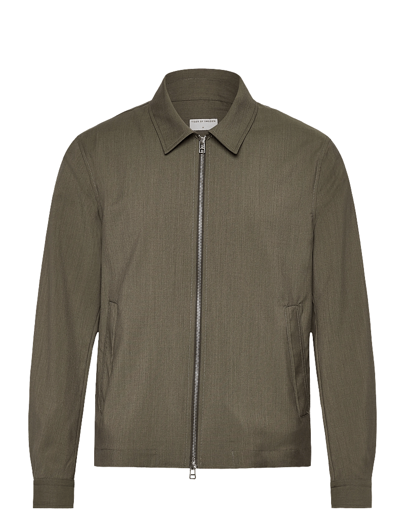 Tiger of Sweden - BARNABY ZIP - vindjakker - dusty green - 0