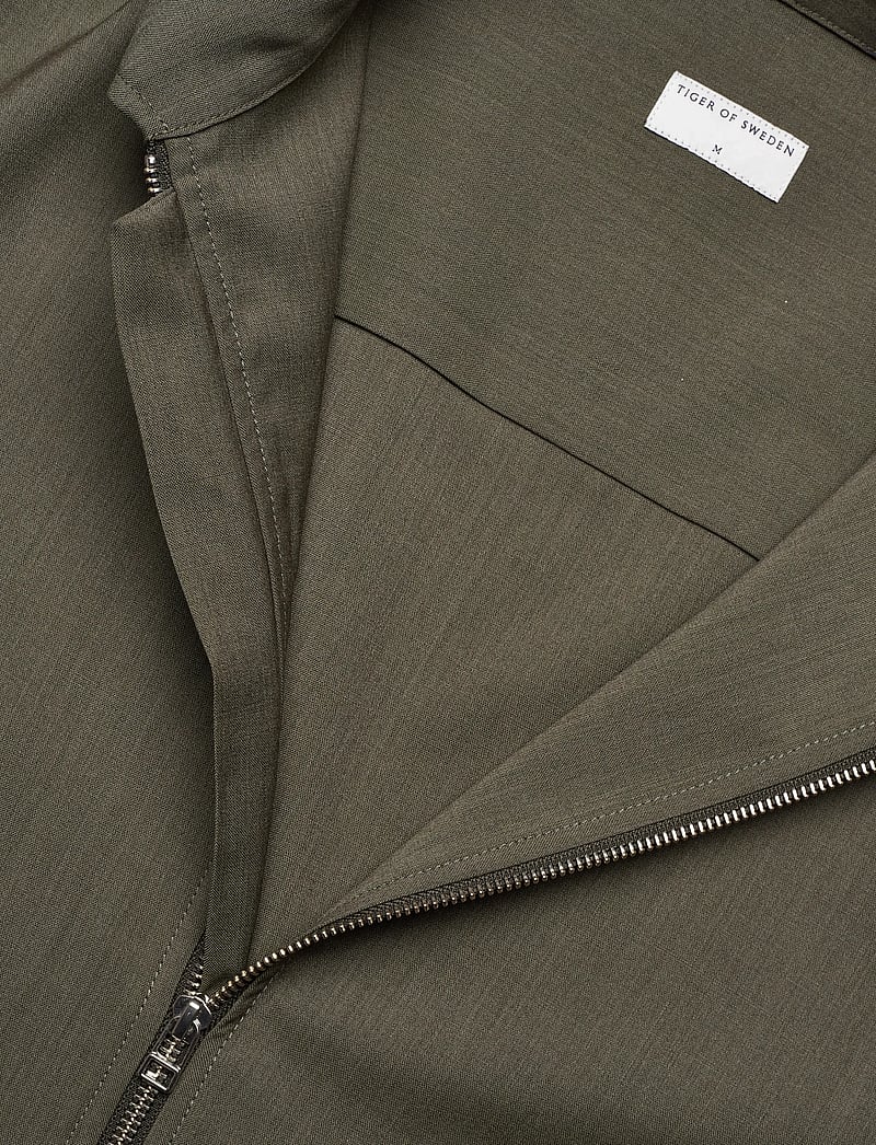 Tiger of Sweden - BARNABY ZIP - vindjakker - dusty green - 2