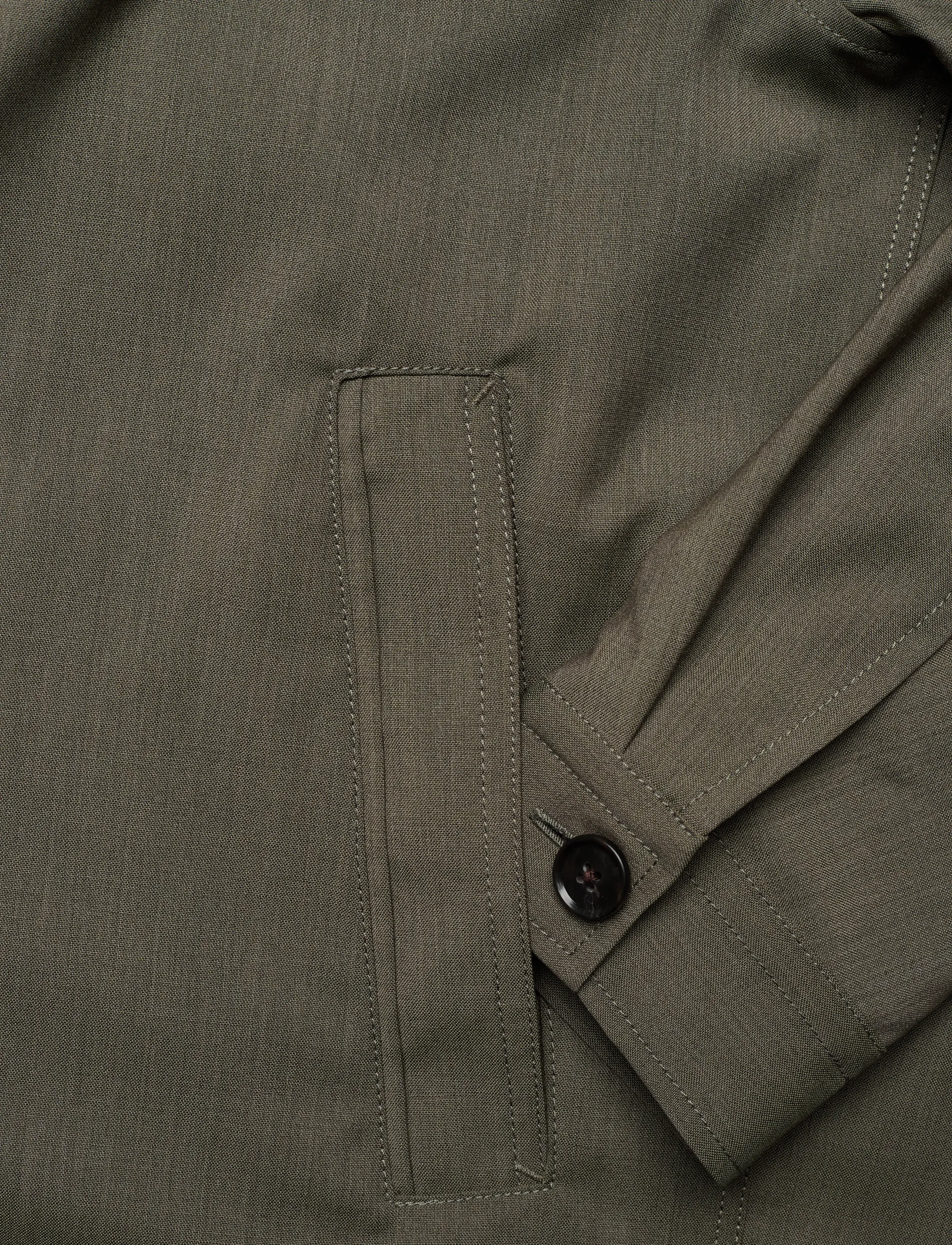 Tiger of Sweden - BARNABY ZIP - Õhukesed jakid - dusty green - 3