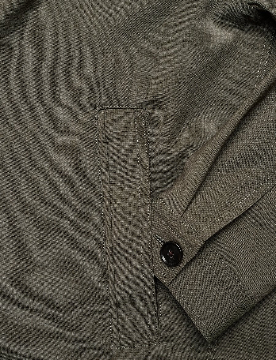 Tiger of Sweden - BARNABY ZIP - Õhukesed jakid - dusty green - 3