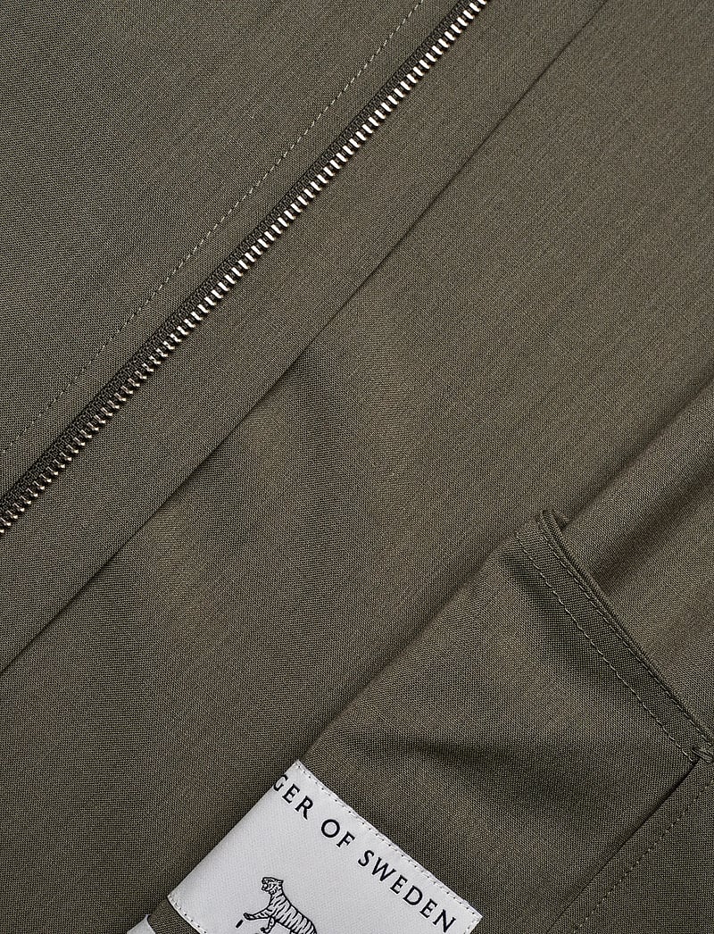 Tiger of Sweden - BARNABY ZIP - vindjakker - dusty green - 4